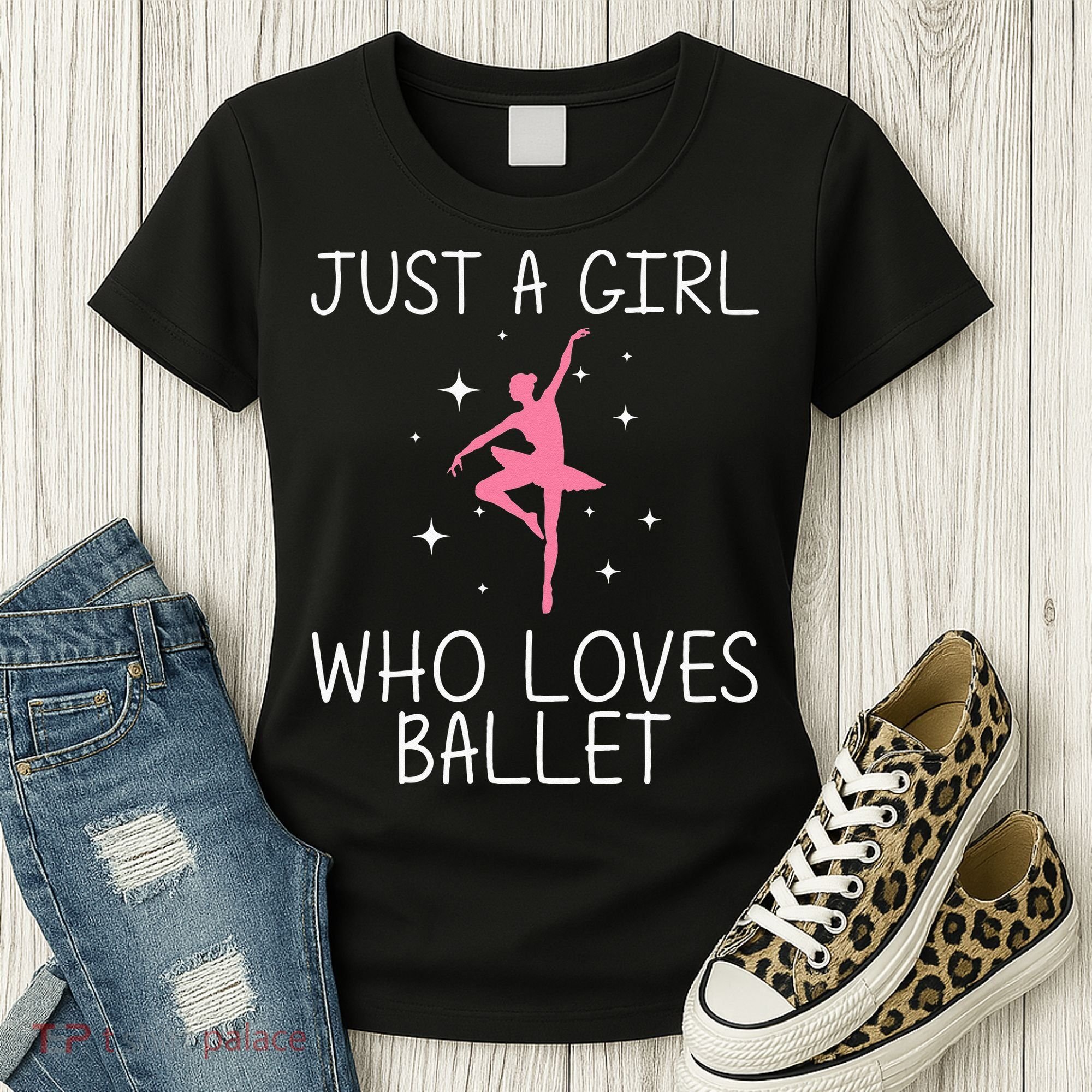 Cool Ballet For Girl Ballerina Dance Ballet Dancer Women's T-Shirt