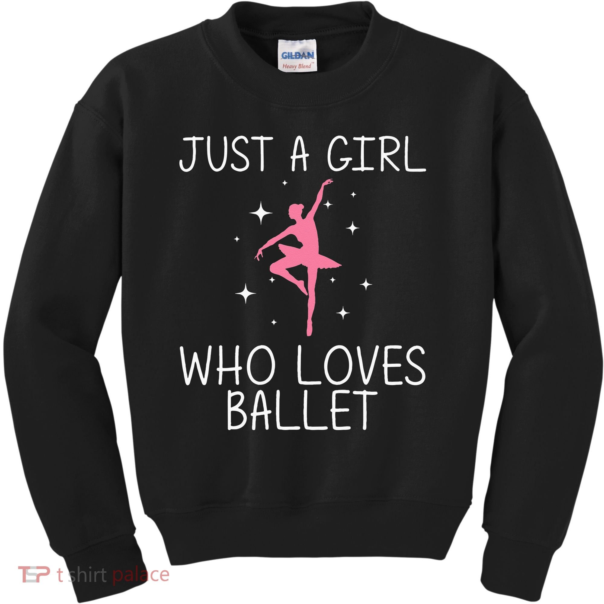 Cool Ballet For Girl Ballerina Dance Ballet Dancer Kids Sweatshirt