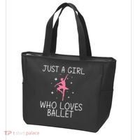 Cool Ballet For Girl Ballerina Dance Ballet Dancer Tote Bag thumb 3