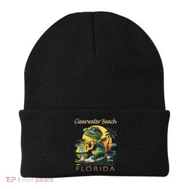 Clearwater Beach Florida Vacation Cute Alligator Souvenir Beanie