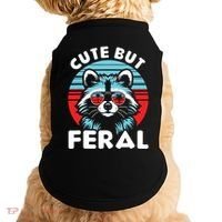Cute But Feral Racoon With Sunglasses Doggie Tank thumb 0