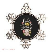 Cute But Feral Opossum Funny Possum Lovers Rodent Ornament thumb 0