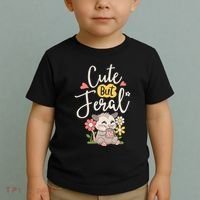 Cute But Feral Opossum Funny Possum Lovers Rodent Toddler T-Shirt thumb 2