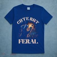 Cute But Feral Funny Raccoon Catching Butterfly Summer Great Gift T-Shirt thumb 5