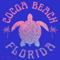 Cocoa Beach Florida Sea Turtle Summer Vacation Vintage Gift T-Shirt thumb 7