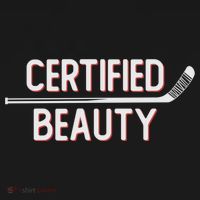 Certified Beauty Funny Ice Hockey Slang Wheel Snipe Celly Gift Women's Hoodie thumb 2
