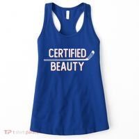 Certified Beauty Funny Ice Hockey Slang Wheel Snipe Celly Gift Women's Tank Top thumb 0