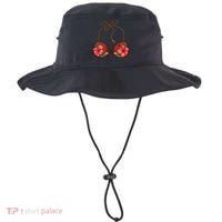 Coconut Bra Flower Boobs Funny Coconut Summer Aloha Beach Bucket Hat thumb 0