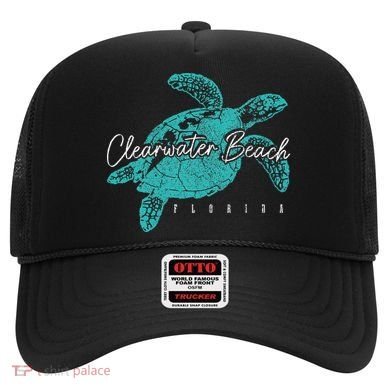Clearwater Beach Florida FL Sea Turtle Scuba Diving Diver Hat
