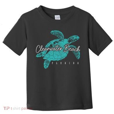 Clearwater Beach Florida FL Sea Turtle Scuba Diving Diver Toddler T-Shirt