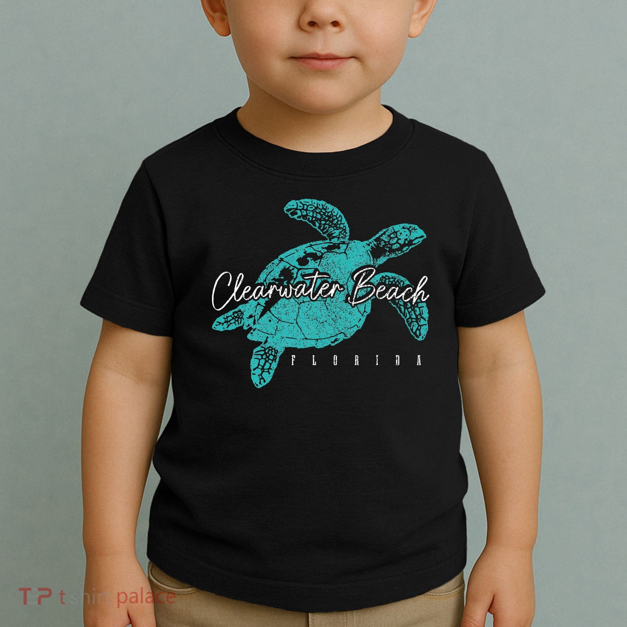 Clearwater Beach Florida FL Sea Turtle Scuba Diving Diver Toddler T-Shirt