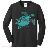 Clearwater Beach Florida FL Sea Turtle Scuba Diving Diver Kids Long Sleeve Shirt thumb 0