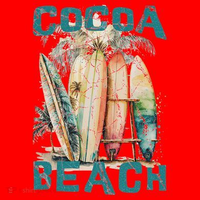 Cocoa Beach Florida Santa Hat