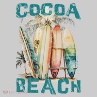 Cocoa Beach Florida Performance Fleece Hoodie thumb 2