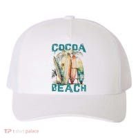 Cocoa Beach Florida Yupoong Adult 5-Panel Trucker Hat thumb 0