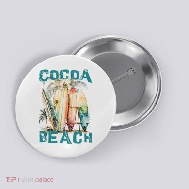 Cocoa Beach Florida Button