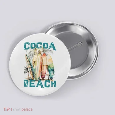 Cocoa Beach Florida Button