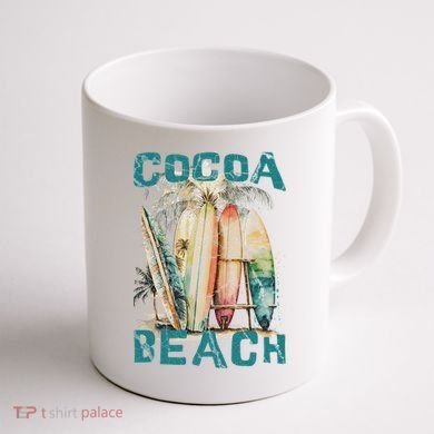 Cocoa Beach Florida Coffee Mug back
