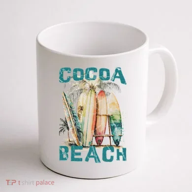 Cocoa Beach Florida Coffee Mug back