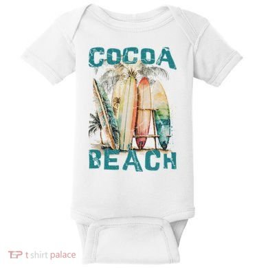 Cocoa Beach Florida Baby Bodysuit