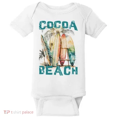 Cocoa Beach Florida Baby Bodysuit