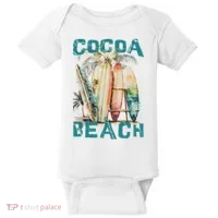 Cocoa Beach Florida Baby Bodysuit thumb 0