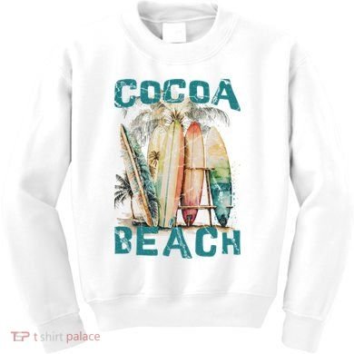 Cocoa Beach Florida Kids Sweatshirt