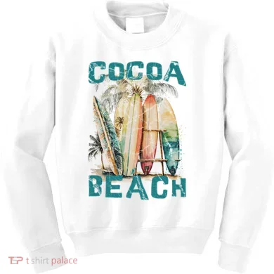 Cocoa Beach Florida Kids Sweatshirt