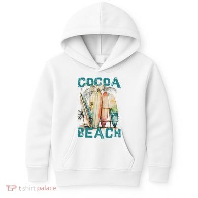 Cocoa Beach Florida Kids Hoodie