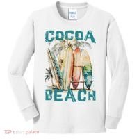 Cocoa Beach Florida Kids Long Sleeve Shirt thumb 0