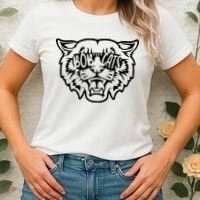 Cool Bobcat For Women Bobcats Sunglasses Animal Lover Women's T-Shirt thumb 2