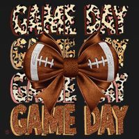 Coquette Bow Football Season Game Day Gift Sweatshirt thumb 3