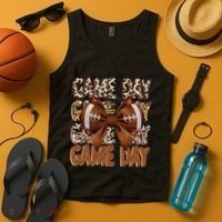 Coquette Bow Football Season Game Day Gift Tank Top thumb 4