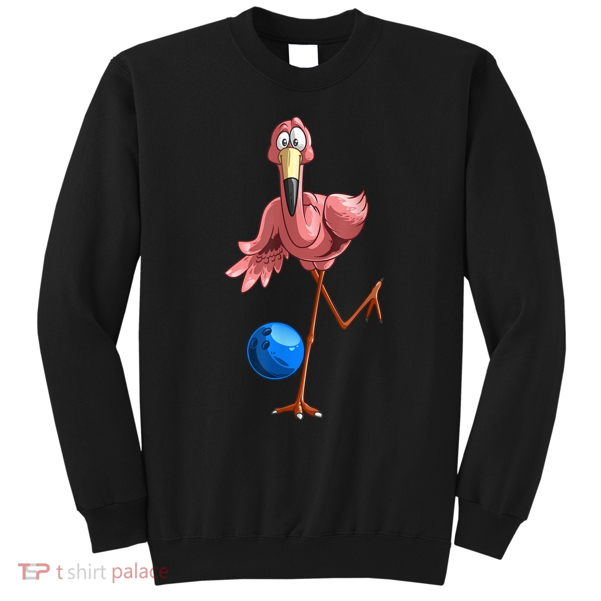 Cool Bowling Flamingo Sweatshirt
