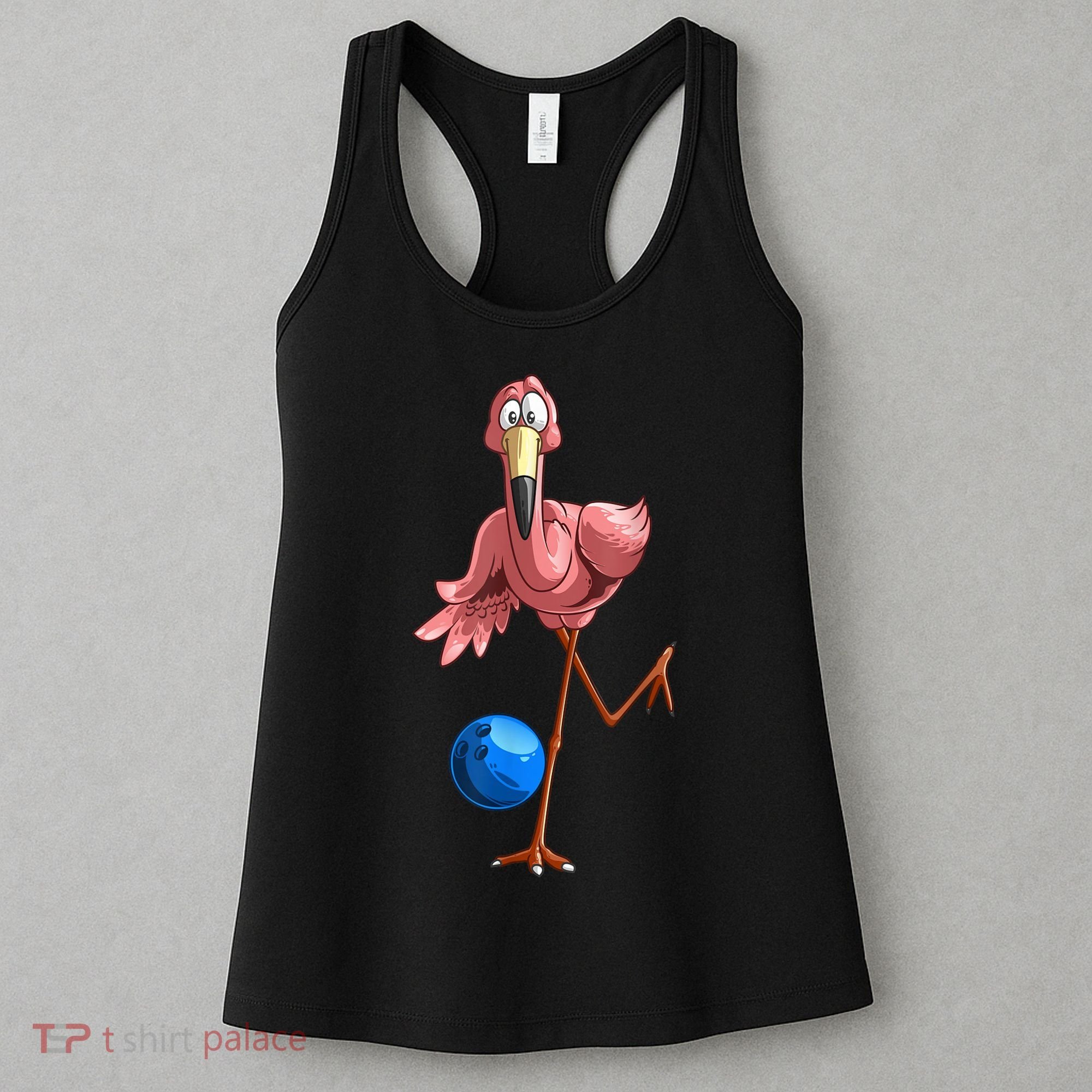 Cool Bowling Flamingo Women's Tank Top