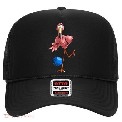Cool Bowling Flamingo Hat
