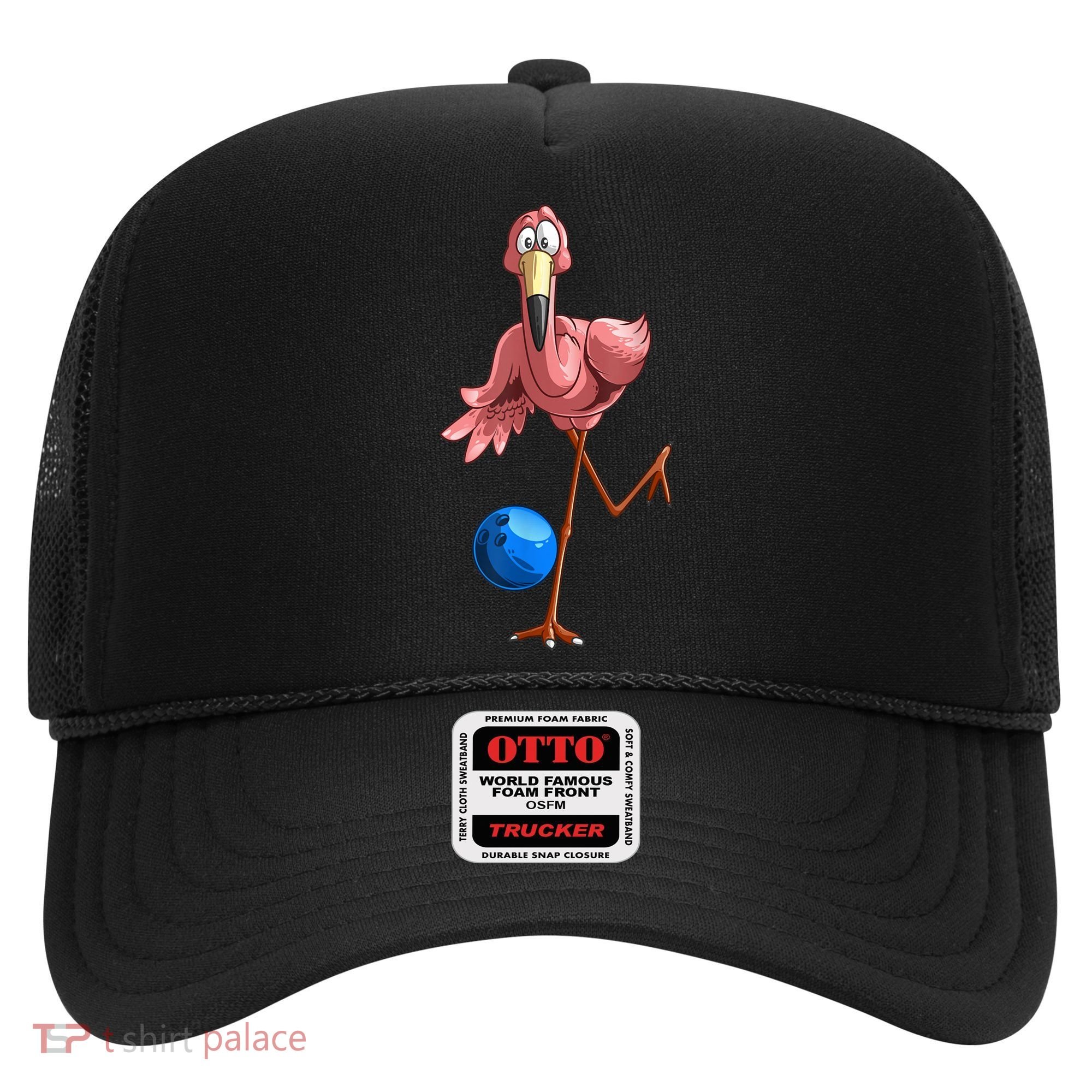 Cool Bowling Flamingo Hat