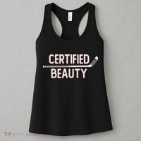 Certified Beauty Funny Ice Hockey Slang Wheel Snipe Celly Cool Gift Women's Tank Top thumb 3