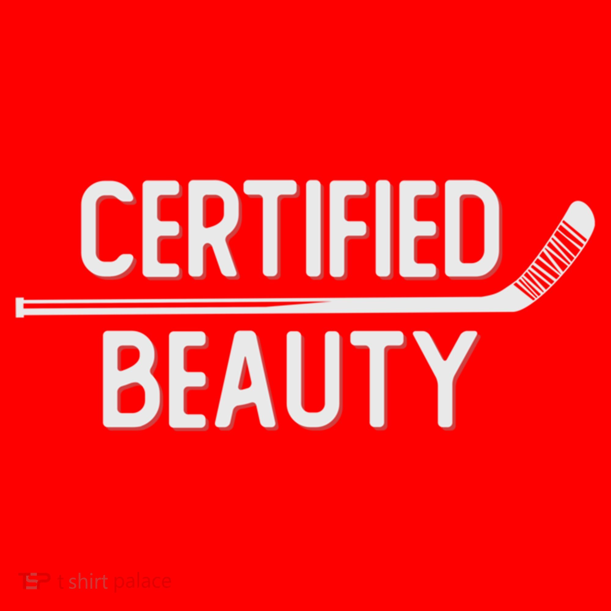 Certified Beauty Funny Ice Hockey Slang Wheel Snipe Celly Cool Gift Santa Hat