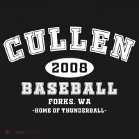 Cullen Baseball Forks Washington, Home Of Thunderball TShirt Women's Hoodie thumb 2