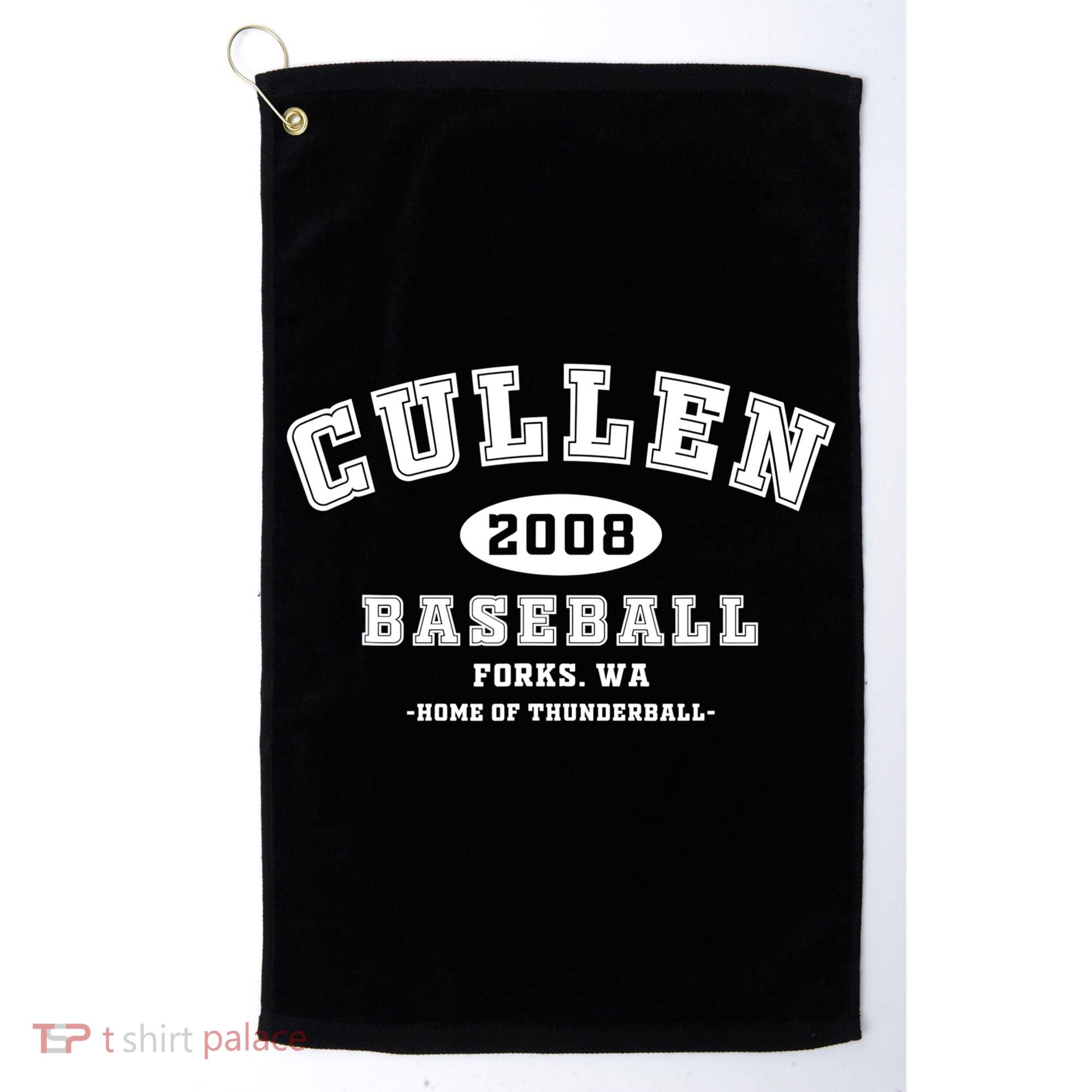 Cullen Baseball Forks Washington, Home Of Thunderball TShirt Golf Towel