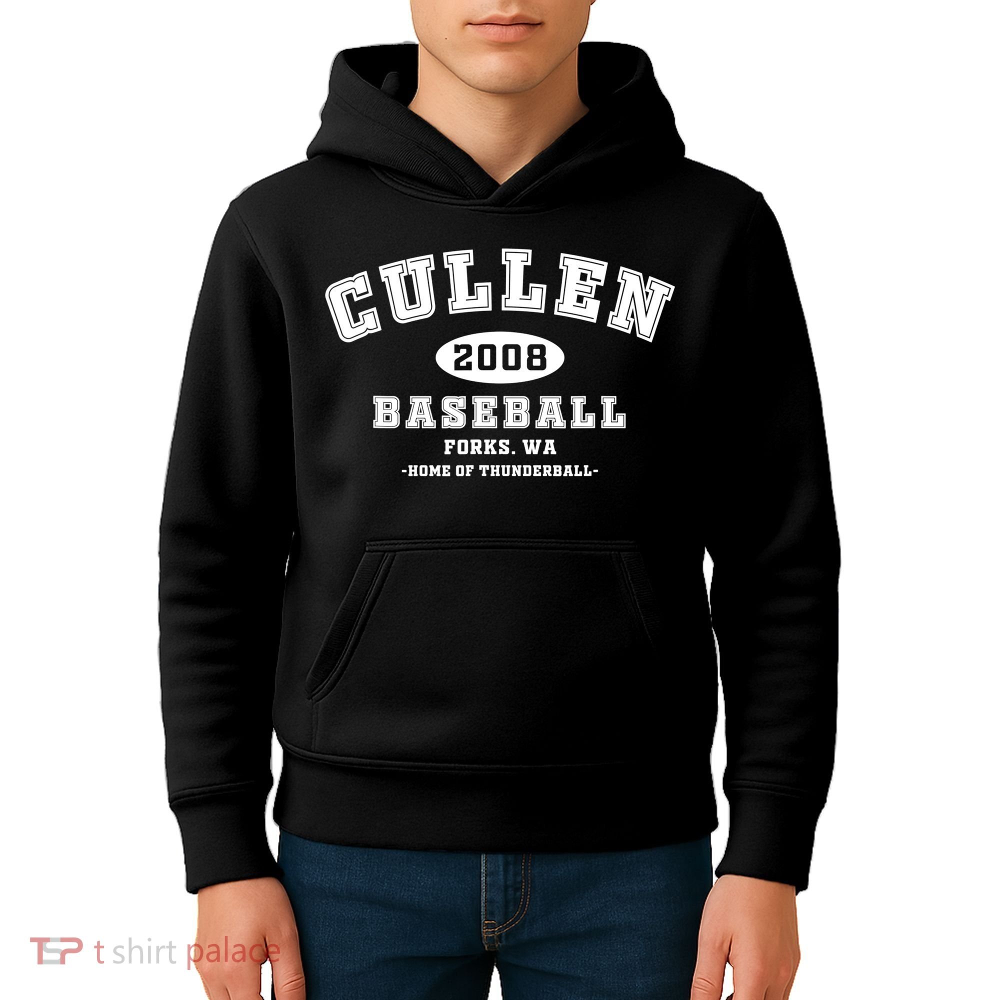 Cullen Baseball Forks Washington, Home Of Thunderball TShirt Kids Hoodie