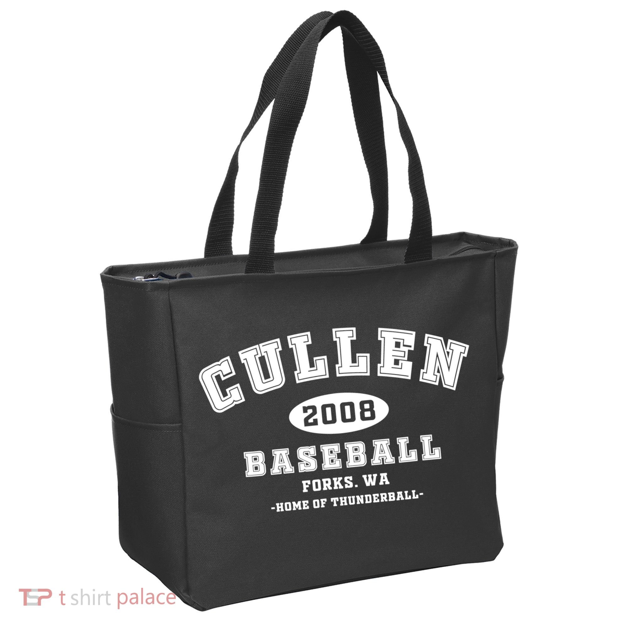 Cullen Baseball Forks Washington, Home Of Thunderball TShirt Tote Bag