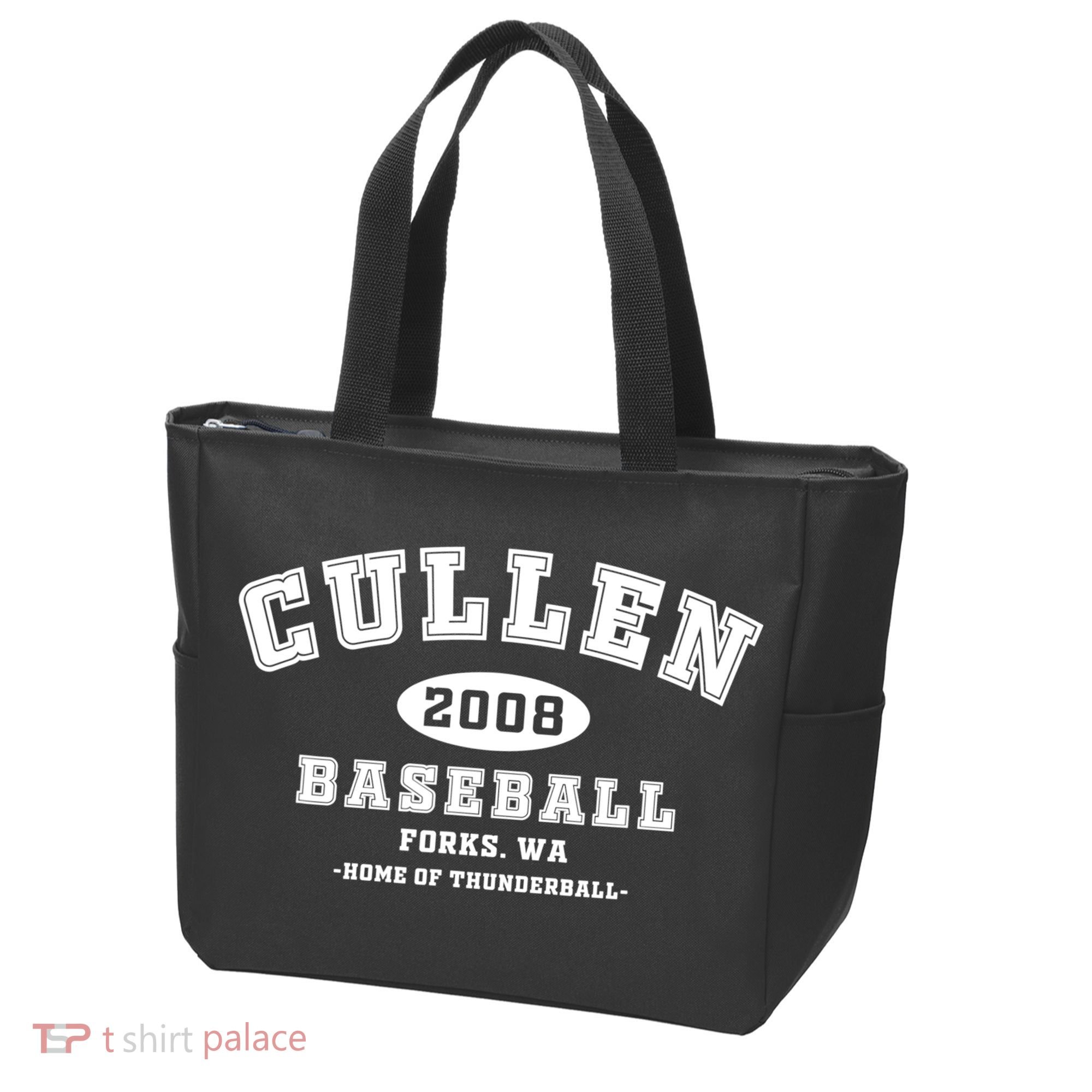 Cullen Baseball Forks Washington, Home Of Thunderball TShirt Tote Bag