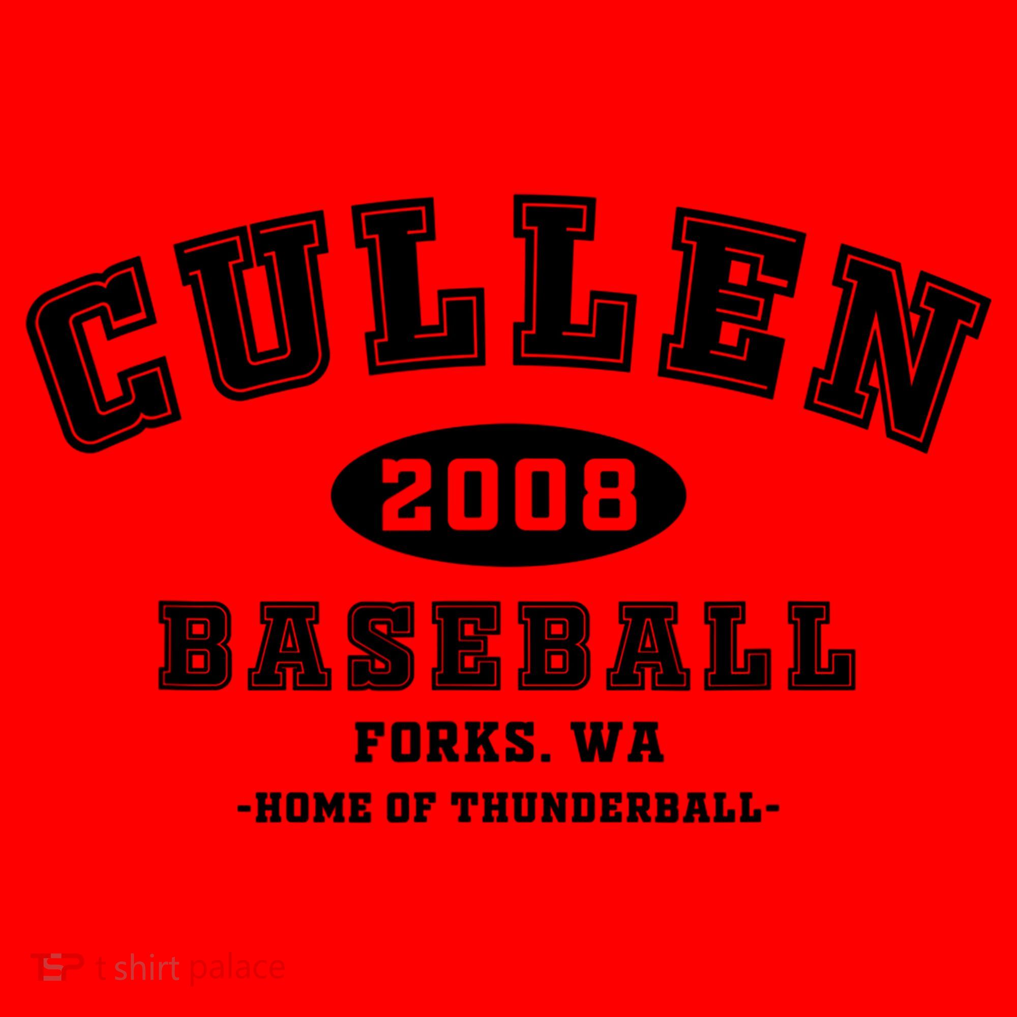 Cullen Baseball Forks Washington, Home Of Thunderball TShirt Santa Hat