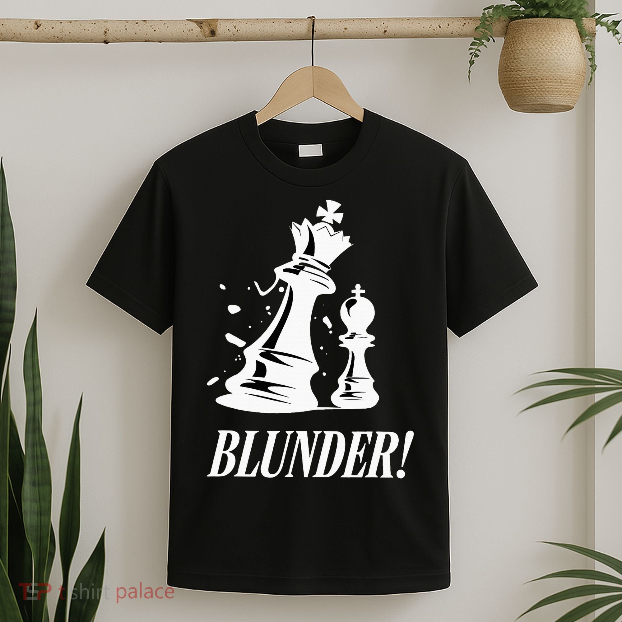 Chess Blunder Funny Player Joke Club Team Game Humor T-Shirt