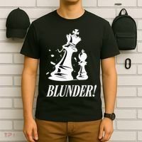 Chess Blunder Funny Player Joke Club Team Game Humor T-Shirt thumb 6