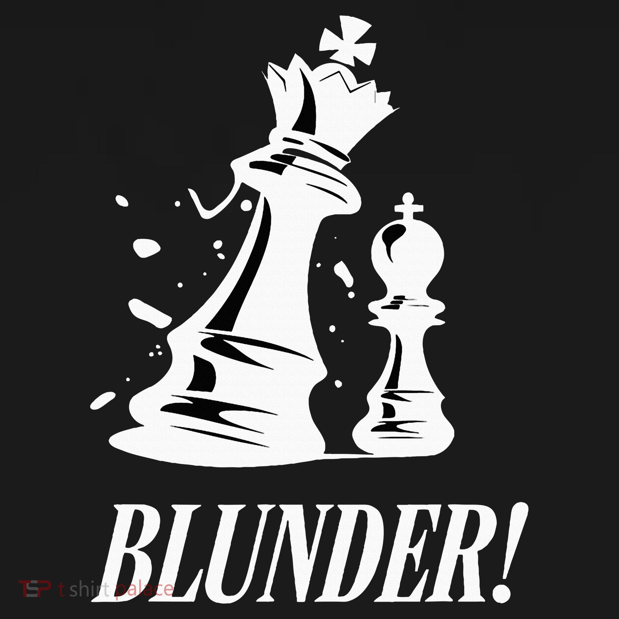 Chess Blunder Funny Player Joke Club Team Game Humor T-Shirt