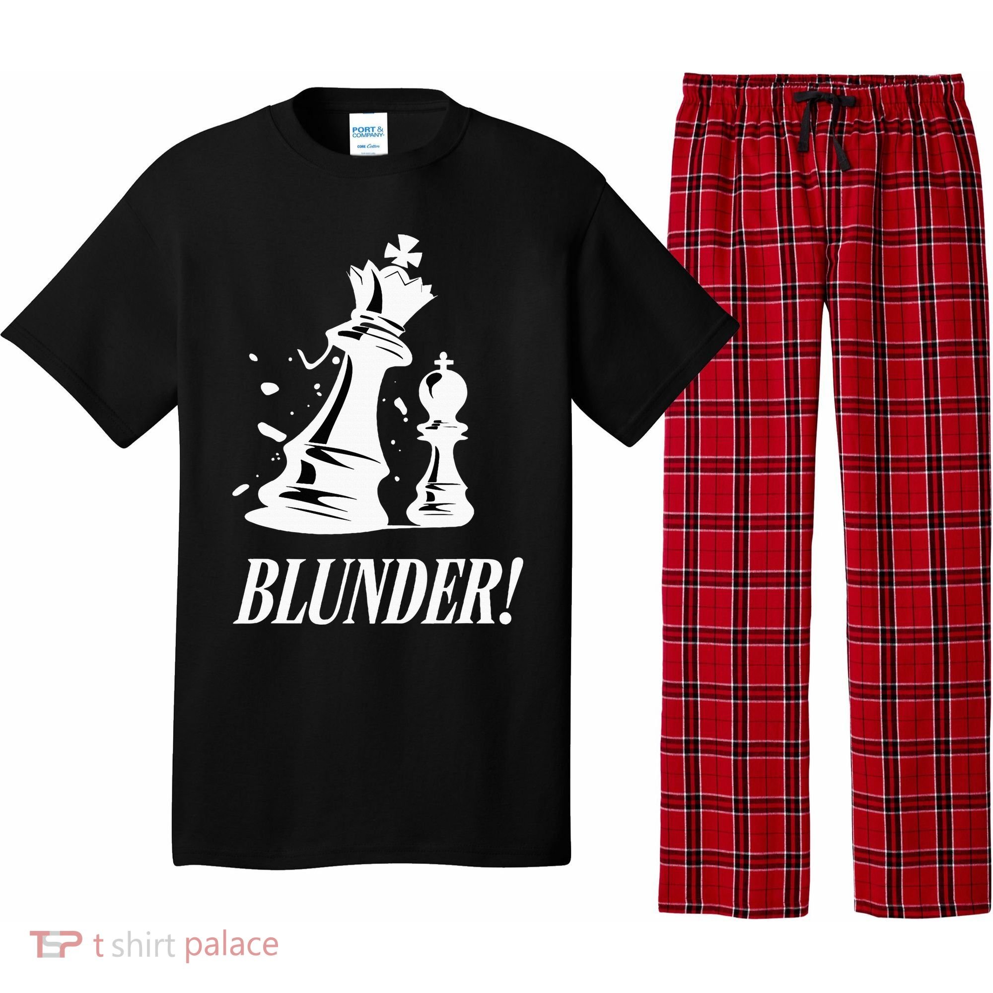Chess Blunder Funny Player Joke Club Team Game Humor Pajama Set