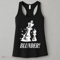 Chess Blunder Funny Player Joke Club Team Game Humor Women's Tank Top thumb 3